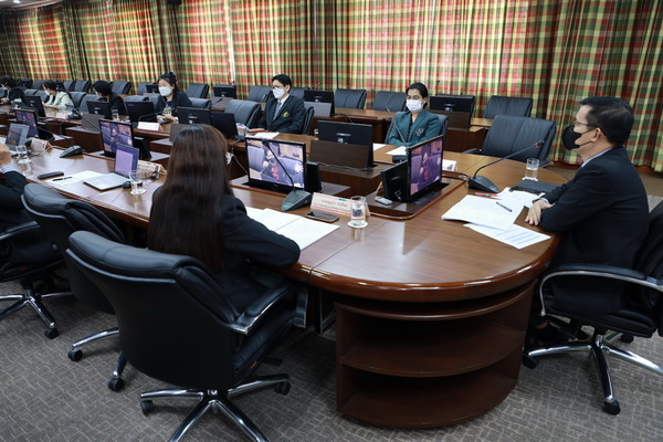 สำนักงานเลขานุการสภามหาวิทยาลัย จัดประชุมสภาคณาจารย์และพนักงาน มหาวิทยาลัยสวนดุสิต ครั้งที่ 2(8)/2566
