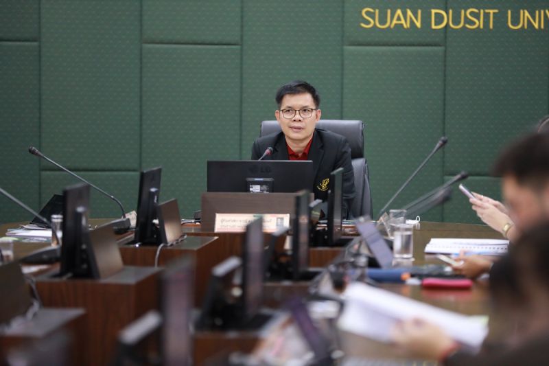 สำนักงานเลขานุการสภามหาวิทยาลัย จัดประชุมสภาคณาจารย์และพนักงาน ครั้งที่ 12 (18)/2566