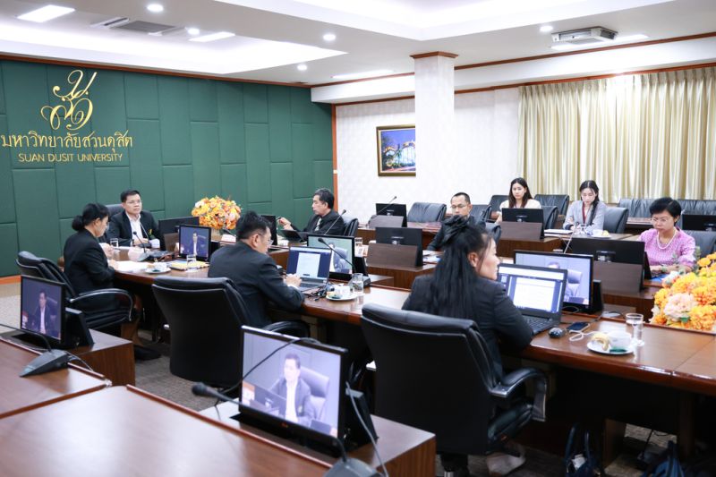 การประชุมสภาคณาจารย์และพนักงาน มหาวิทยาลัยสวนดุสิต ครั้งที่ 8(26)/2567