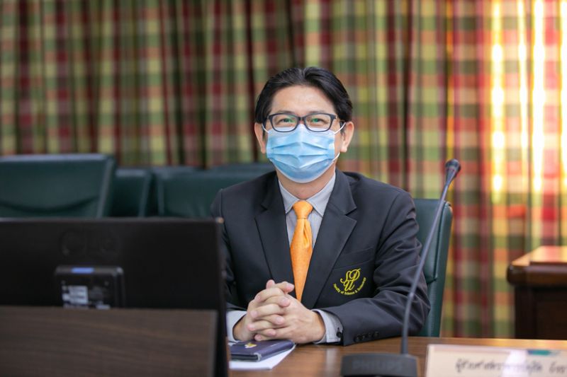 สำนักงานเลขานุการสภามหาวิทยาลัย จัดประชุมสภาคณาจารย์และพนักงาน มหาวิทยาลัยสวนดุสิต ครั้งที่ 1/2565