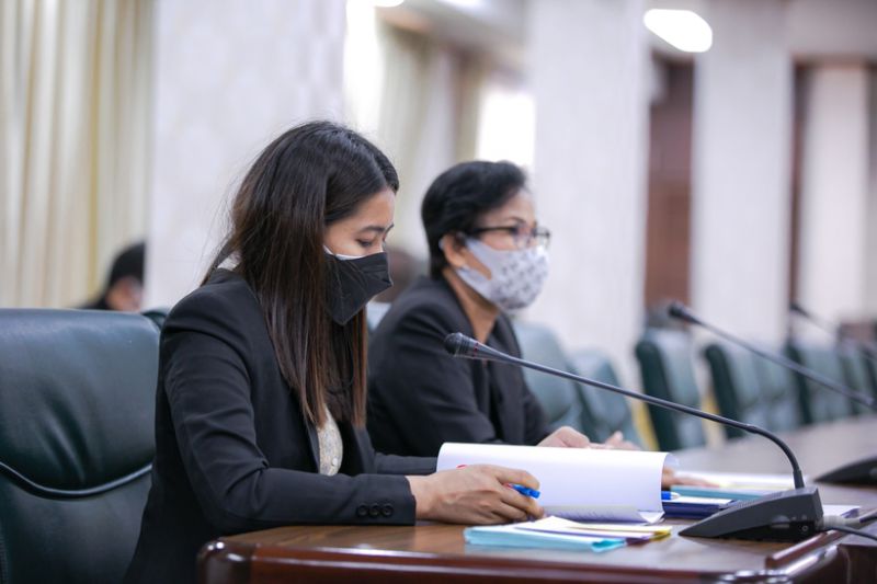สำนักงานเลขานุการสภามหาวิทยาลัย จัดประชุมสภาคณาจารย์และพนักงาน มหาวิทยาลัยสวนดุสิต ครั้งที่ 1/2565