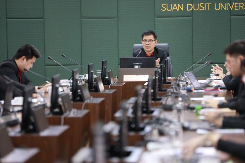 สำนักงานเลขานุการสภามหาวิทยาลัย จัดประชุมสภาคณาจารย์และพนักงาน ครั้งที่ 12 (18)/2566